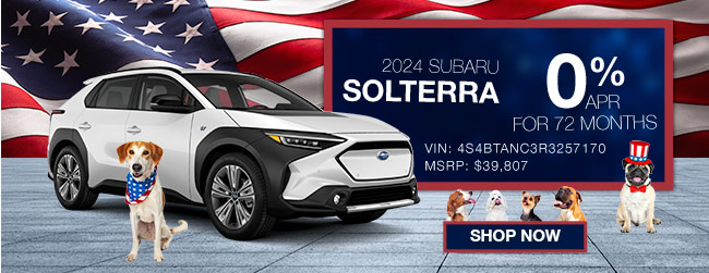 2024 Subaru Solterra offer