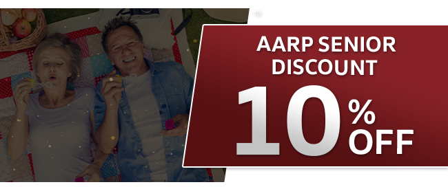 AARP Senior Discount 10% OFF service