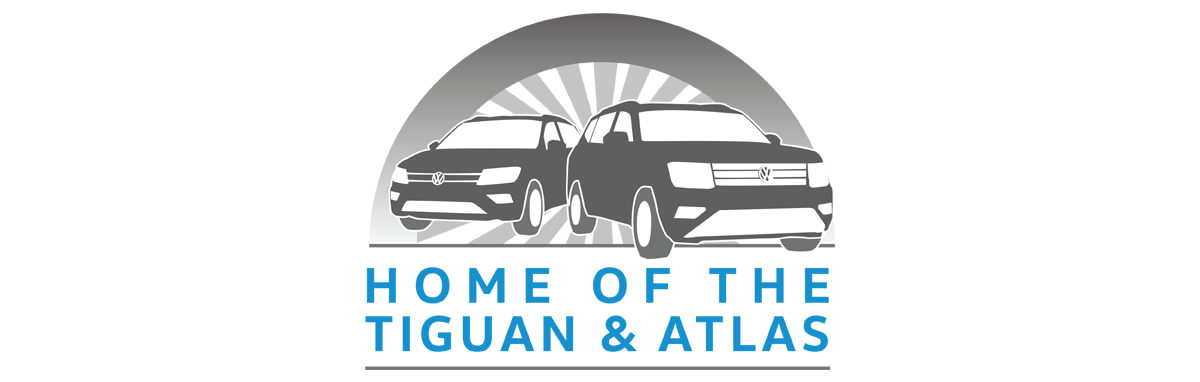 Home of the Tiguan and Atlas Logo