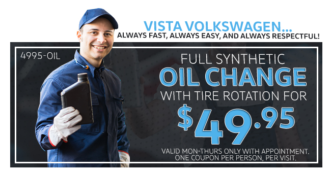 Full Synthetic Oil change with Tire Rotation