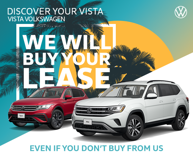 Promotional offer from Vista Volkswagen