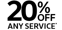 20% Off Any Service