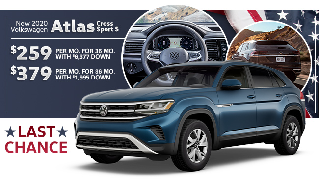 2020 Volkswagen Atlas Cross Sport S