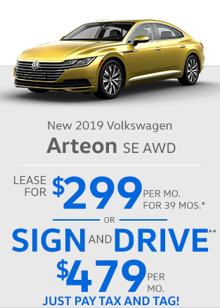 2019 VW Arteon SE AWD