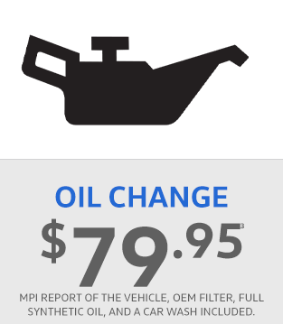 $79.95 Oil Change