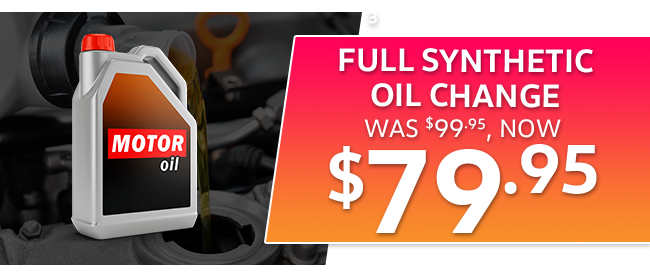 Full Synthetic Oil Change