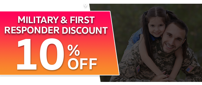 military discount