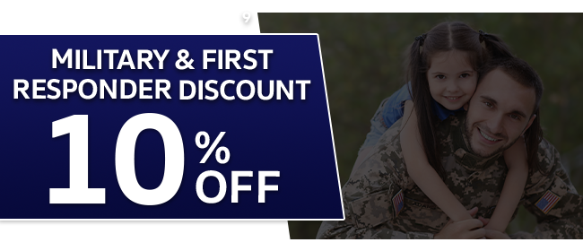 military discount