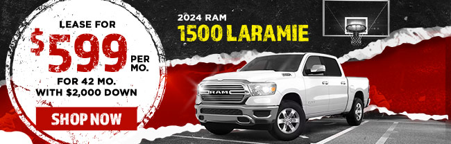 2024 RAM 1500 Laramie Crew Special offer