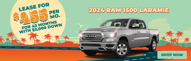 2024 RAM 1500 Laramie Crew Special offer