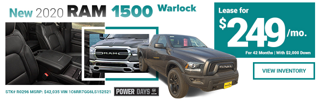 2020 RAM 1500 Warlock 