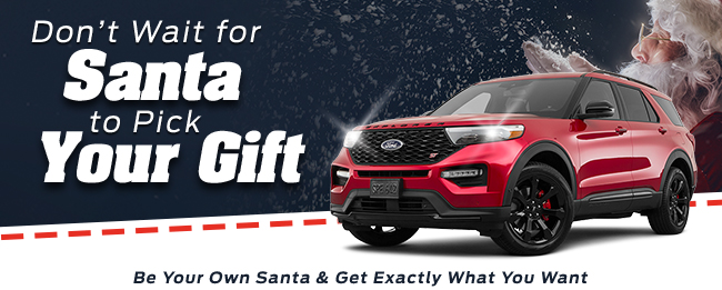 Don't wait for Santa to pick your gift. Be your own Santa and get exactly what you want.