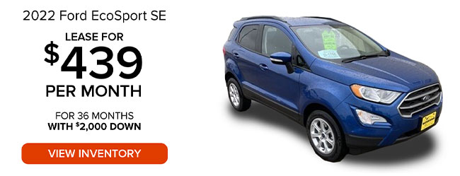 special offer on EcoSport