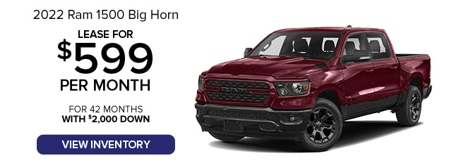 special offer on new Big horn