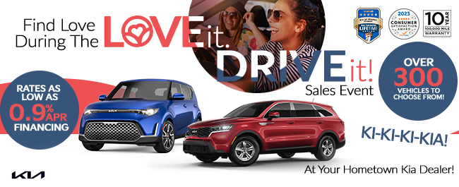 Find love during Love it Drive It sales event