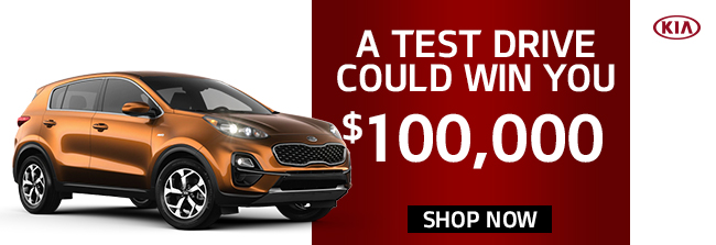 A Test Drive Could Win $100,000