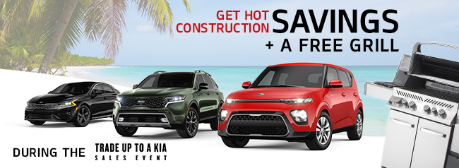 Get Hot Construction Savings + A Free Grill