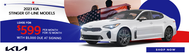 2023 KIA Stinger GT-Line models