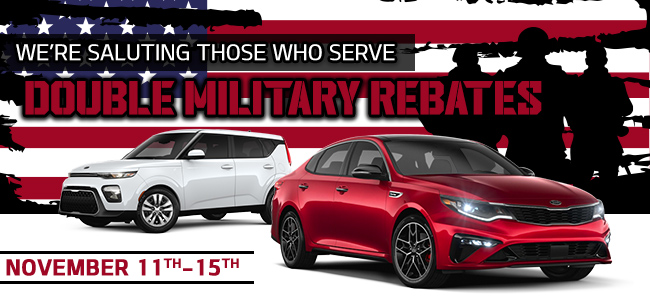 Double Military Rebates