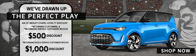 Promotional offer from Kia of Wesley Chapel