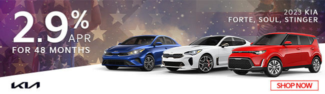 2023 Kia Forte soul and Stinger