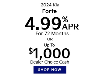 Kia Forte offer