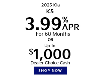 Kia K5 offer