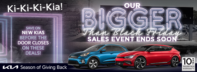 Our Bigger than Black Friday sales event ends soon