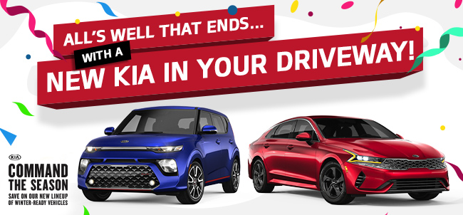 All’s Well That Ends… With A New Kia In Your Driveway!