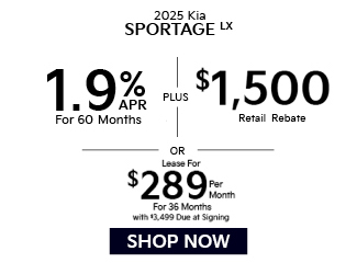 Kia Sportage offer