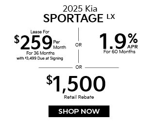 2025 Kia Sportage LX offer