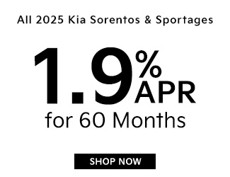 2025 Kia Sorento and Sportage special