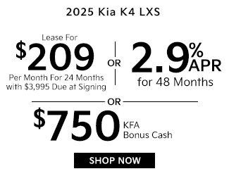 2024 Kia K4 offer