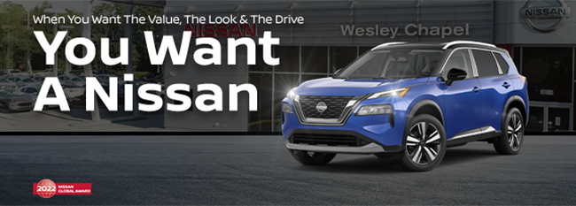 when you want the value the look and the drive you want a Nissan