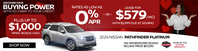 2023 Nissan Pathfinder offer