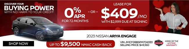 2023 Nissan Ariya offer
