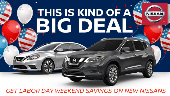 This Is Kind Of A Big Deal: Get Labor Day Weekend Savings On New Nissans