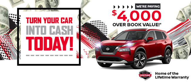 turn your car into cash at Wesley Chapel Nissan