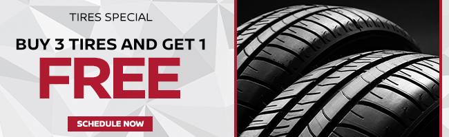 Buy 3 Tires And Get 1 FREE