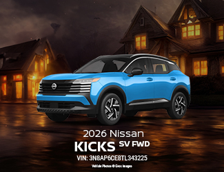 2026 Nissan Kicks SV FWD