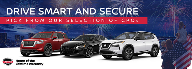 drive smart and secure, pick from our selection of CPOs