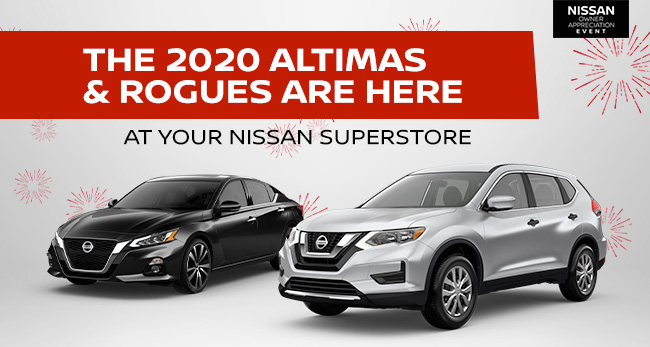 The 2020 Altimas & Rogues Are Here