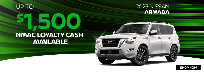 Armada special offer on vehicle at Wesley Chapel Nissan