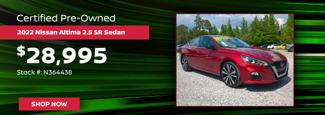 certified pre-owned Nissan for sale at Wesley Chapel Nissan