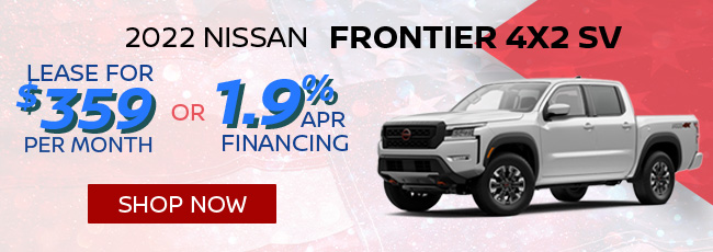Nissan Frontier Special offer