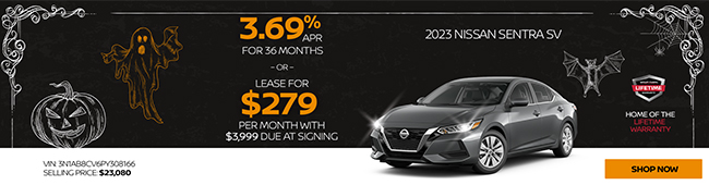 special offer on Sentra at Wesley Chapel Nissan