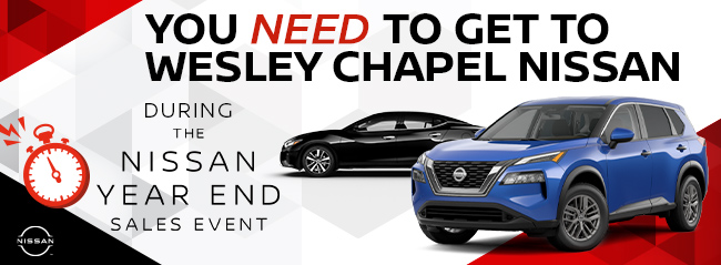 You Need To Get To Wesley Chapel Nissan During The Nissan Year-End Sales Event!