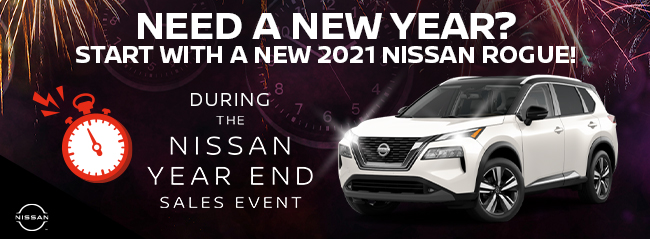 Need A New Year? Start With A New 2021 Nissan Rogue!