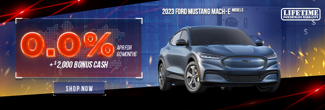 2023 Ford Mustang Mach-E models