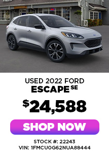 pre-owned Ford Escape